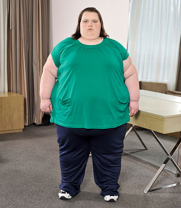 Фото толстой девушки