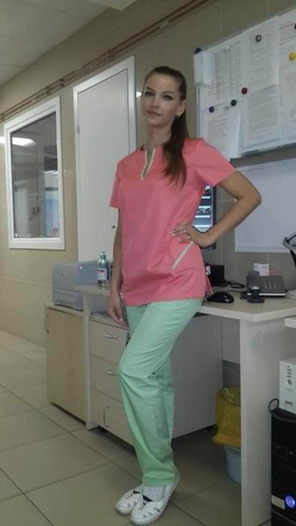 Hot mature nurse