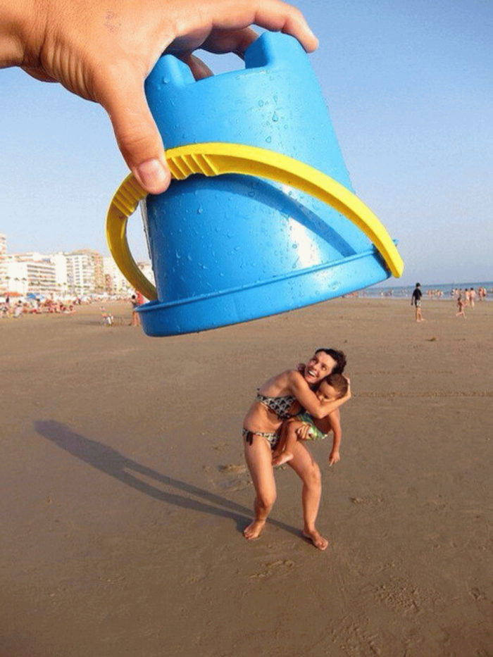 Забавные Фото Девушек На Пляже