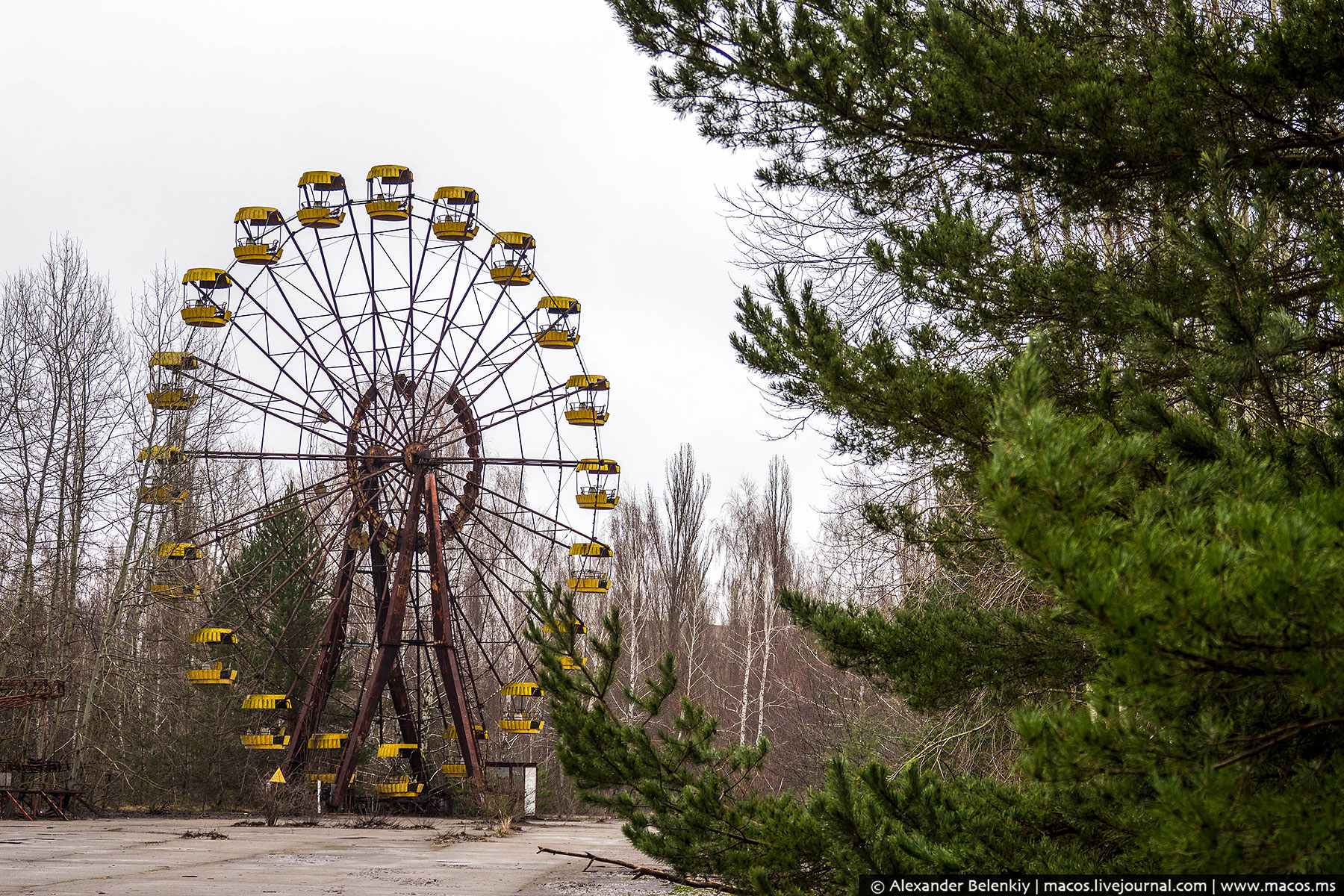 Фотографии чернобыля припять