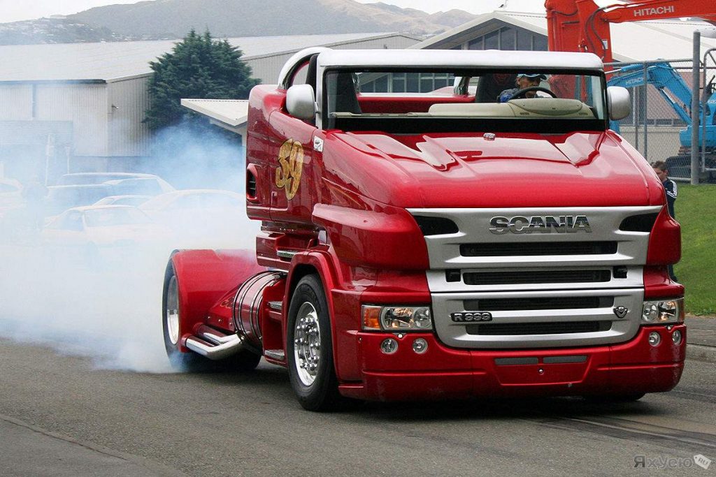 scania r999 red pearl