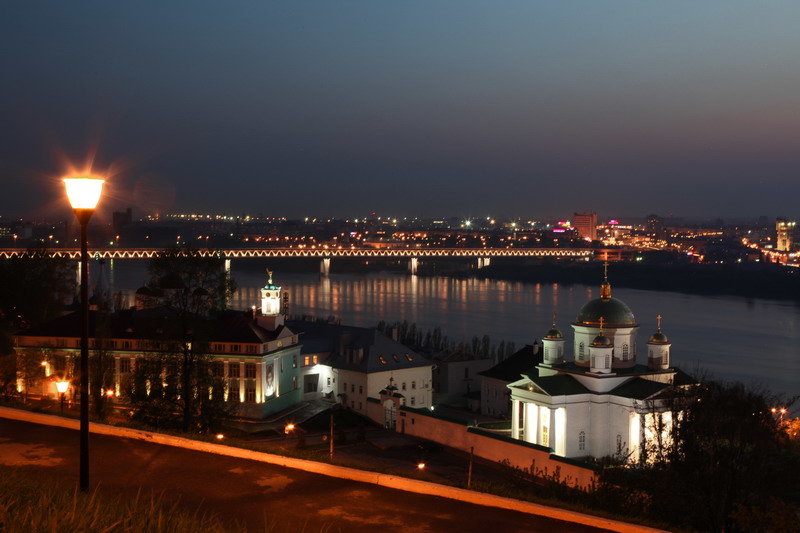 Рассвет в нижнем новгороде фото