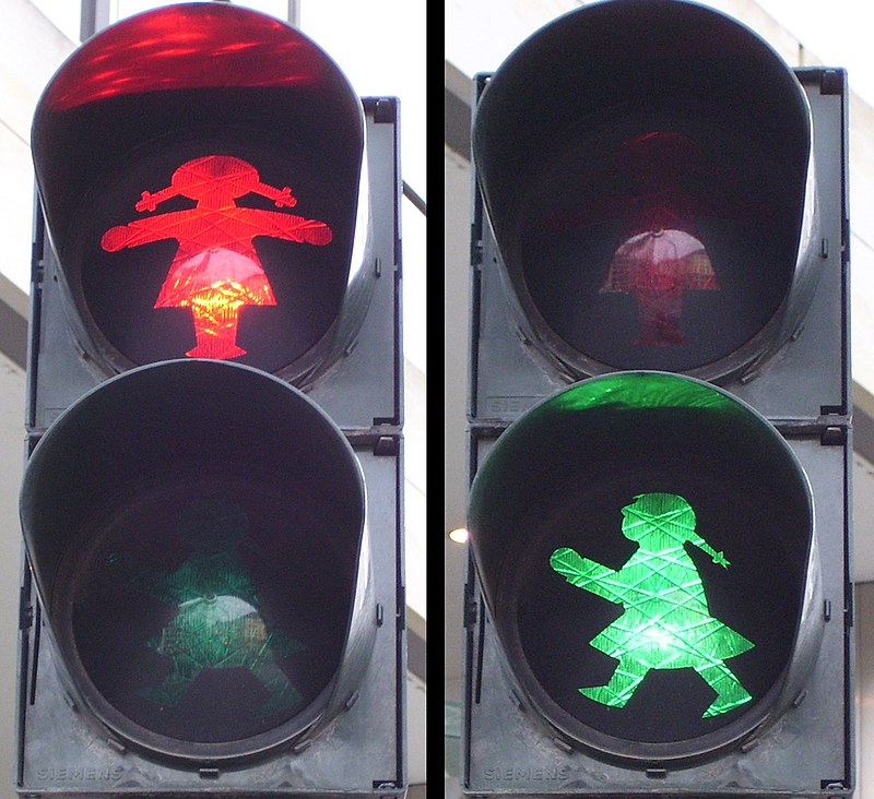 Светофор в берлине