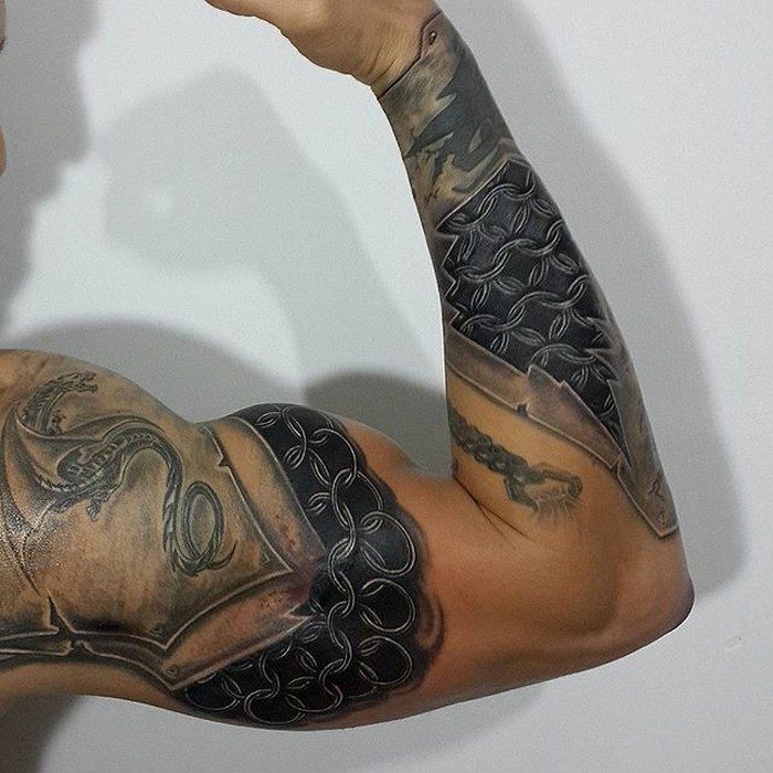 Объемные Татуировки для мужчин