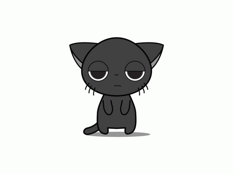 Как нарисовать бяку кошку