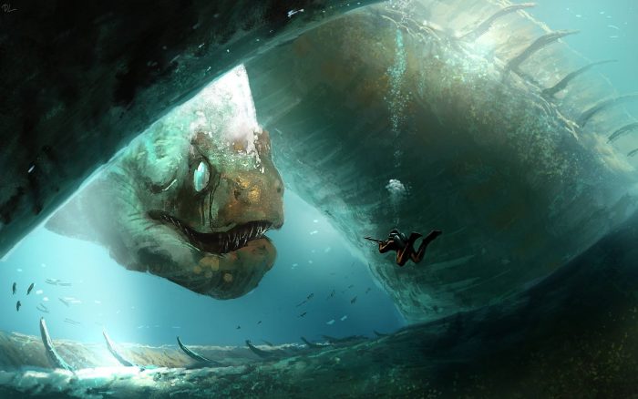 Страшные морские чудовища (60 фото) ⚡ Фаник.ру
