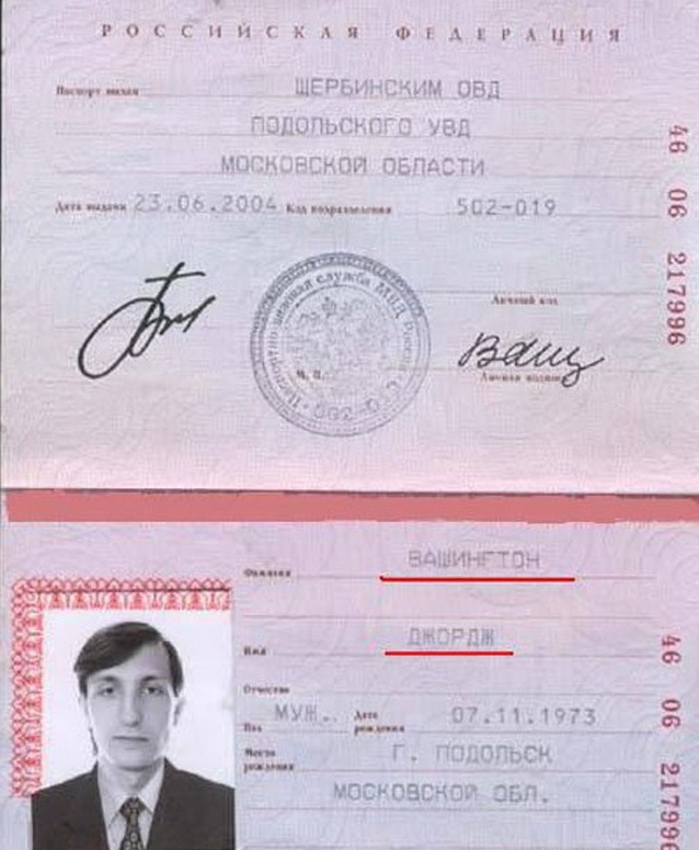 Прикольные Фото На Паспортах
