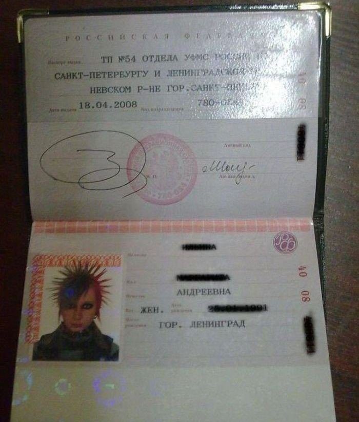 Прикольные Фото На Паспортах