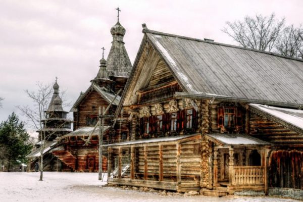 Деревянное зодчество россии фото