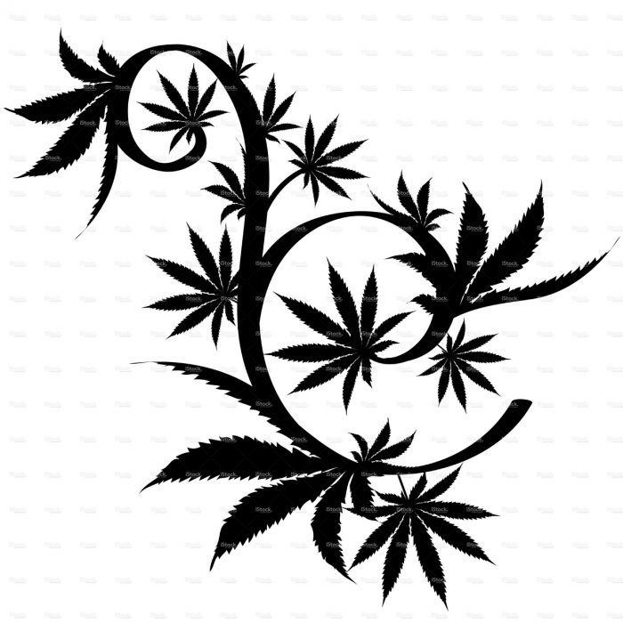 стилизация марихуаны
