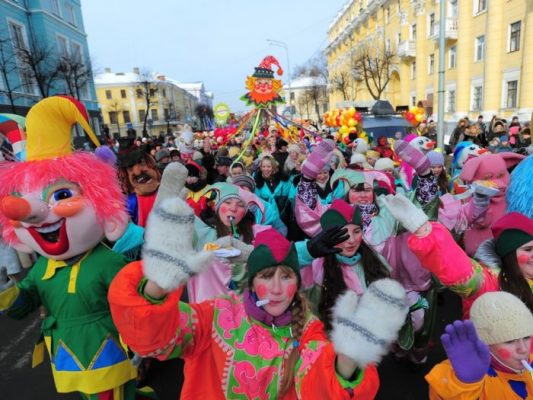 Празднование масленицы картинки