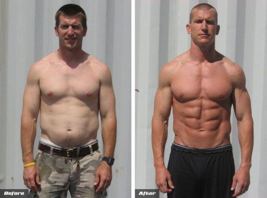 Результат до и после тренировок за 3 месяца фото