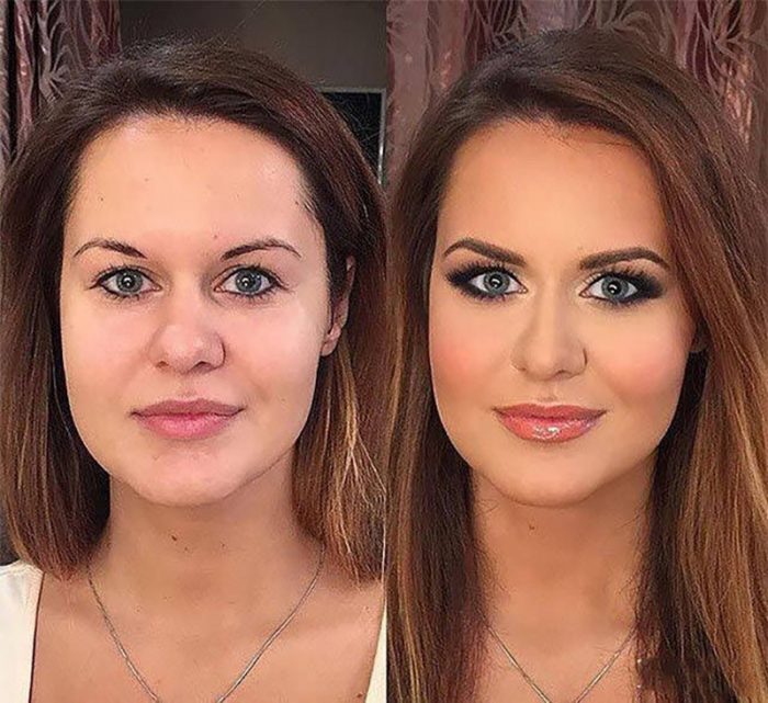 Преображение фото девушек до и после фото
