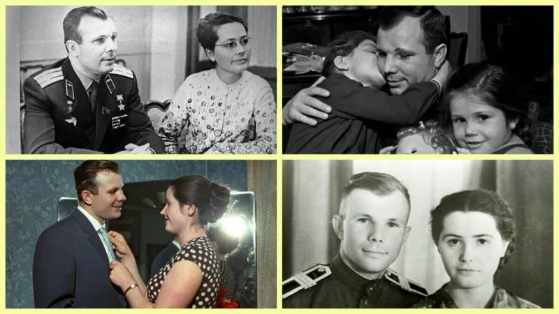 Семья гагарина жена и дети. Семья Юрия Гагарина семья Юрия Гагарина. Жена Юрия Гагарина.